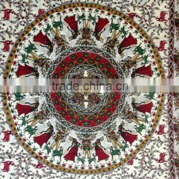 Indian Star Hippie Mandala Psychedelic Wall Hanging Tapestry Throw Ethnic