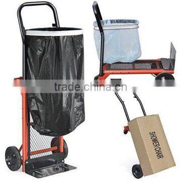 Telescopic Sack Truck Trolley Hand Cart Heavy Duty Aluminium Folding Barrow 80Kg