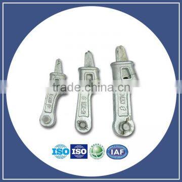 NE (NX) wedge type Clamps insulated wedge clamp Galvanized steeel ftth cable wedge clamp