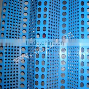 Blue color perforated metal sheet