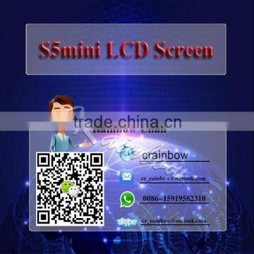 Manufacturer lcd screen replacement for samsung galaxy S5 mini new lcd