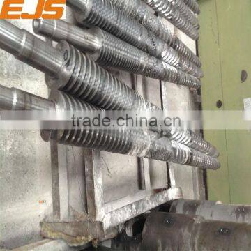 counter rotating pvc screw for extruder