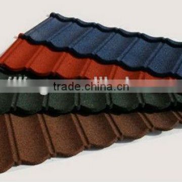 Colorful Stone Coated Metal Roofing Tile