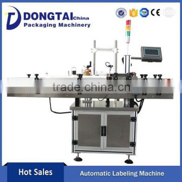 Lube Oil Flat Bottle Labeling Machine