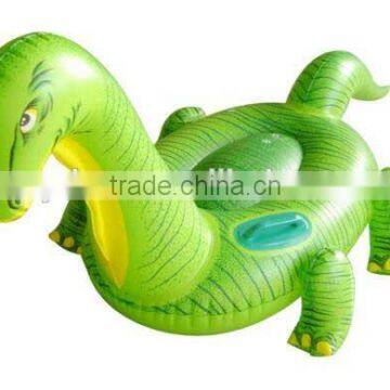 pvc dinosaur inflatable rider for outdoor kids, promotional animal rider toys