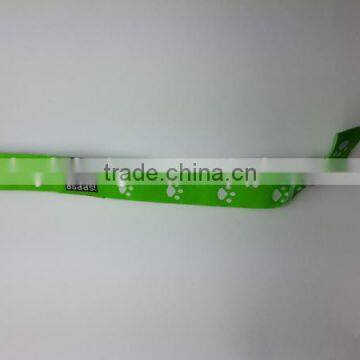 Charming green lanyard