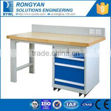 steel workbenches with drawers/workshop work benches industrial