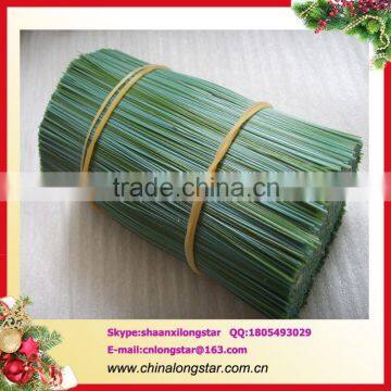 Artifical PVC Pine Needle With cashmere Used For Making Artifical Christmas Tree