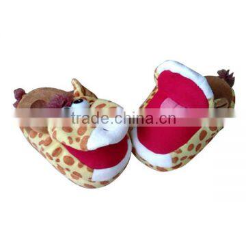 Funny fluffy animal slippers