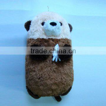 Baby plush animal pillow