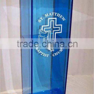 acrylic church lectern