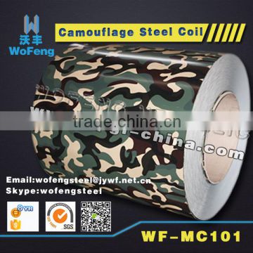 Building Material Camouflage Printing PPGI In China