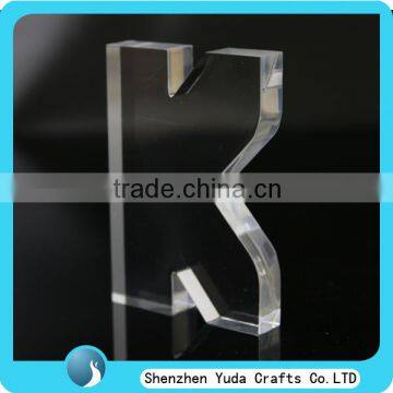 Alibaba hot selling laser engraving word piece high grade block