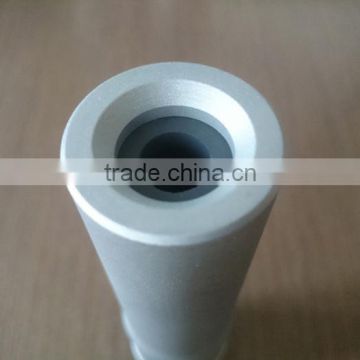 Wearable Fine thread venturi boron carbide nozzle for sand blasting