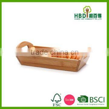 2016 hot selling good quality wooden bread tray,wooden bread box