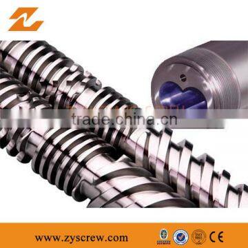 WPC screw and barrel for plastic extruder machine and high quility