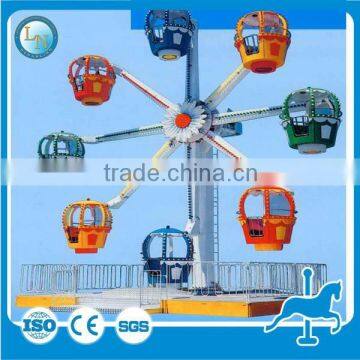 Outdoor Amusement Park Equipment Rides Decorative Mini Ferris Wheel for Kids