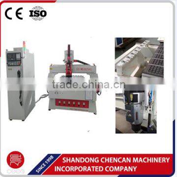 linear type ATC woodworking machine cnc router with hsd9kw spindle