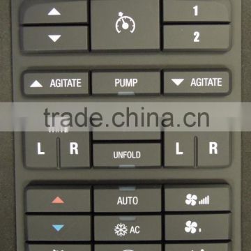 custom made prototype silicone button rubber keypad with metal dome array