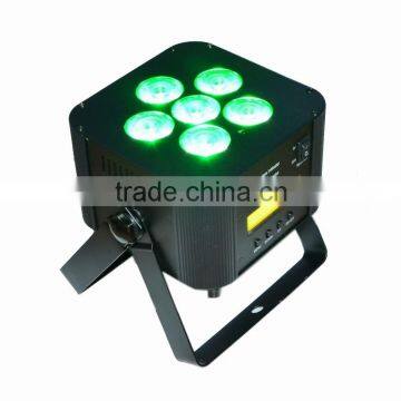 6*15W 5 in 1 RGBWA Wireless Battery Powered Flicker-free Led Lights photo-2