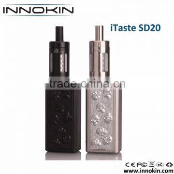 Innokin 2000mAh 4.5ml 22mm Diameter iTaste SD20 Evolv DNA Kit With Prism T22 Tank Zinc Alloy