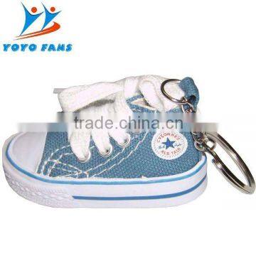 mini canvas shoe keychain with CE CERTIFICATE