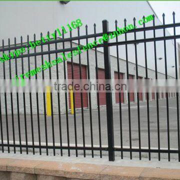 ornamental iron fence/Cheap Wholesale Galvanzied Used Wrought Iron Fencing For Sale