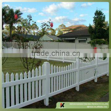 environmental friendly vinyl garden fencing