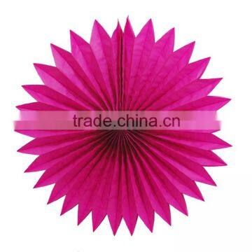 For party paper crafts large folded fan