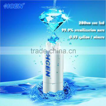 UVC LED water treatment system for uv disinfection