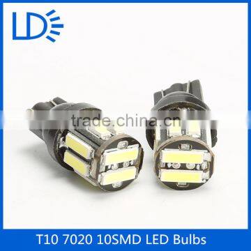 Led Auto Bulb 10smd 7020 W5w T10 Led width light