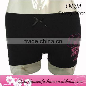 Seamless Cotton100% Corset Boyshorts Panties One Piece Underwear China Ladies Undergarments