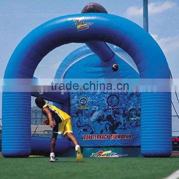 Cheap child Inflatable Football Bat/Adults Football Shooting games/Inflatable American Football Shooter