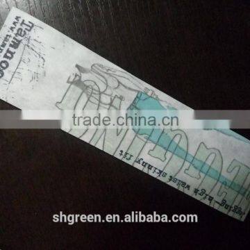 Tyvek printing label for women clothes