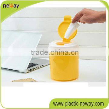 Pure Color Eco-Friendly Stocked PP Standing Recycling Cheap Trash Can for Home photo-3