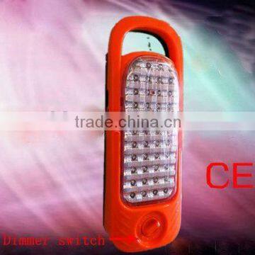 MINI Plastic Rechargeable LED Emergency Light with CE/ROHS Certification