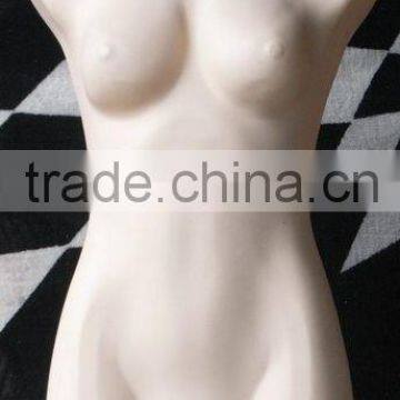 Plastic Female Half body Mannequin