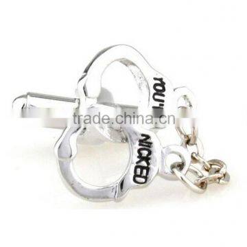 New Arrival Fashion Jewelry Charms Novelty Cooper Two Ring Valentine Gift Cufflink photo-3