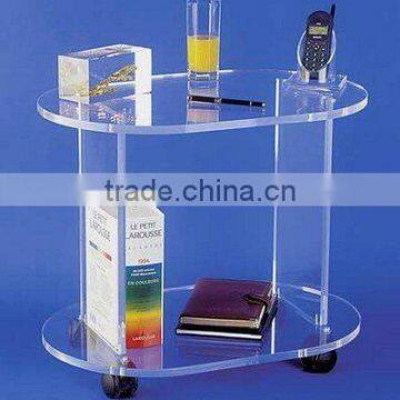 Acrylic Bar Trolley