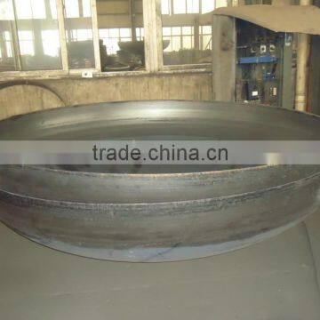 Chinese supply BEST PRICE ASME cold stamping steel dished head for tank end head