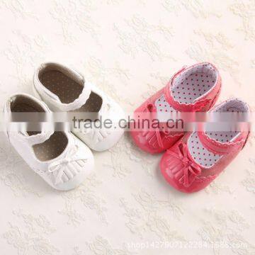 Handmade Custom Colorful Wholesale Shoes Girls With pu Baby Shoe