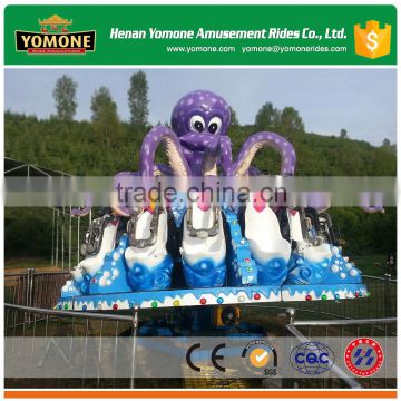 Popular amusement park rotary mini octopus ride for sale