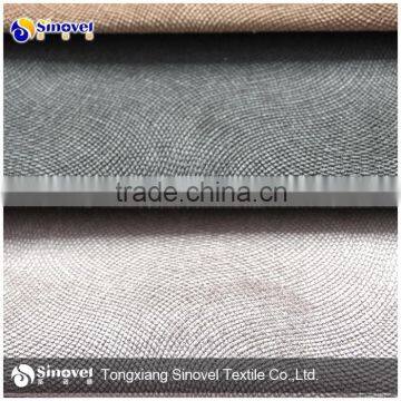 Printing burnout velboa sofa fabric with TC for sofa