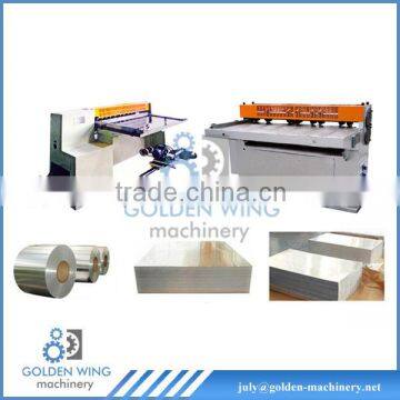 Pail bucket tin can box making line/Tinplate cutting machine/Gang Slitter