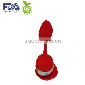 Cute Whale Tea Infuser Silicone Material, Small Whale Silicone Strainer, Silicone Whale Tea Bag photo-3