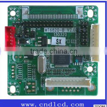 Hot Sale Low Price Full HD VGA LVDS LED/LCD Mother Board with IR Remote Control Support