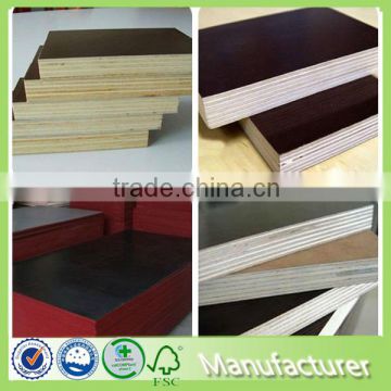 black and brown film faced plywood manufacture from China