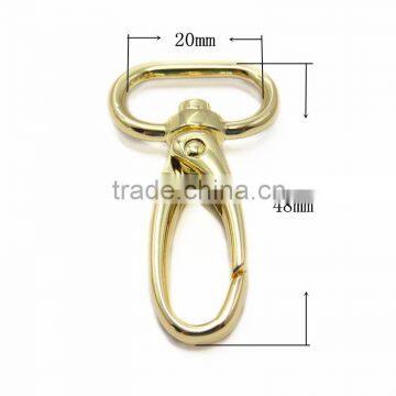 20mm Gold Snap Hook Dog Lead Clips photo-2