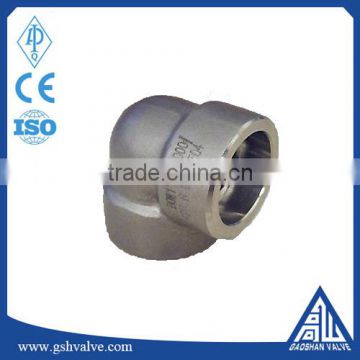 ANSI B16.11 F304 stainless steel Socket weld elbow manufacturer