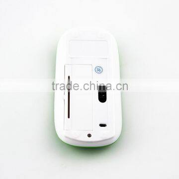 Green Frog Super Thin Wireless Mouse With Logo Printed photo-5